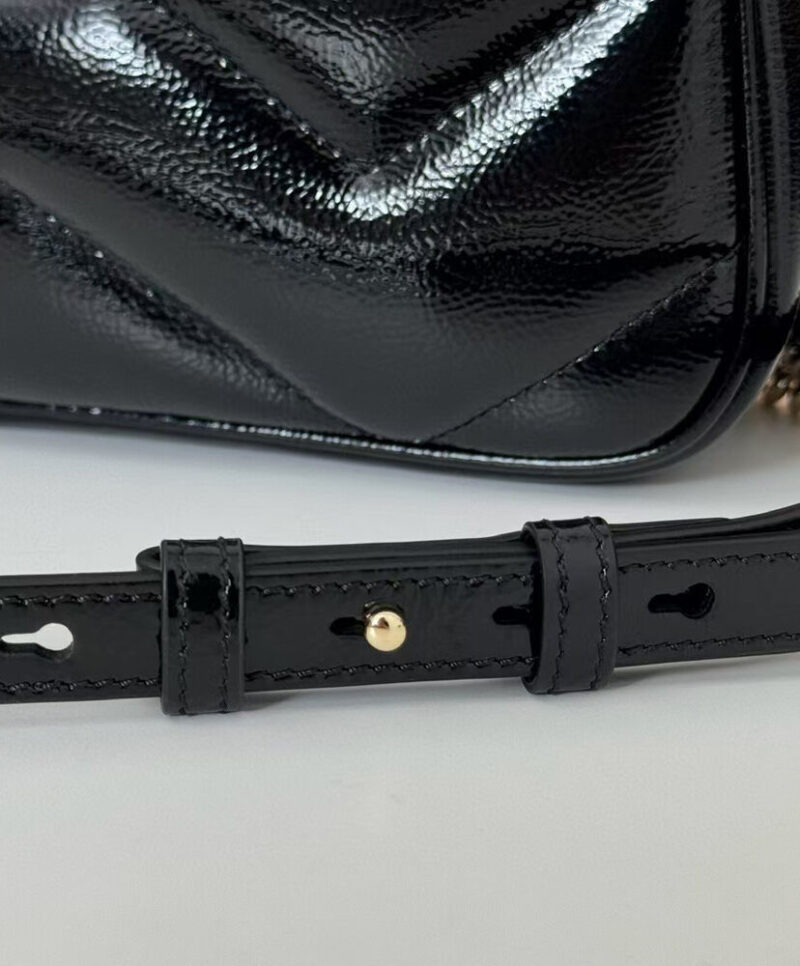 Gucci GG Marmont Series of small shoulder bag Black